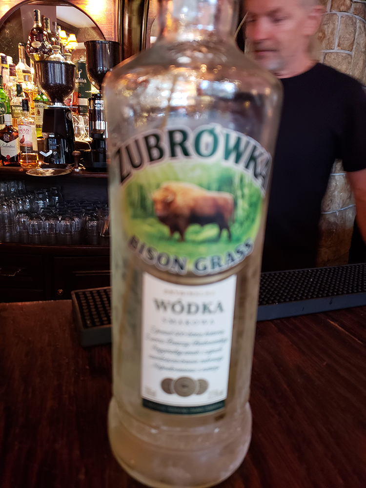 Bison Grass Vodka Katya Vineyards